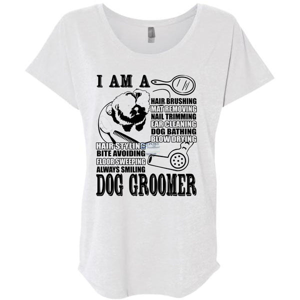 I Am A Hair Brushing T Shirt, I Love Groomer T Shirt, Awesome T-Shirts