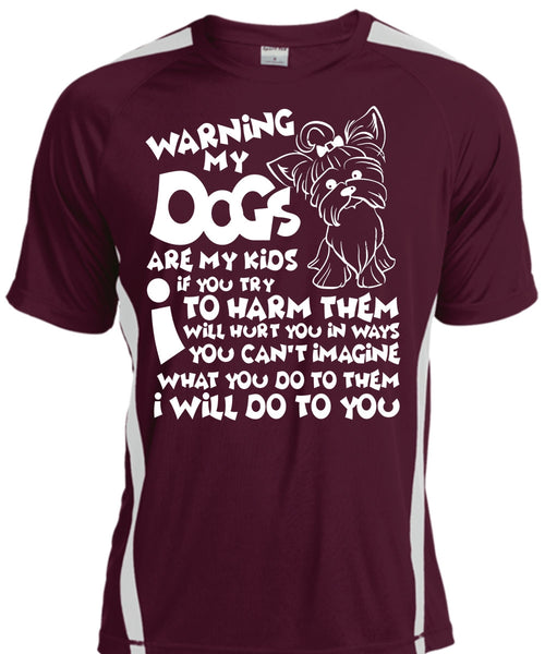 Warning My Dog Are My Kids T Shirt, You Can't Imagine T Shirt, Cool Shirt