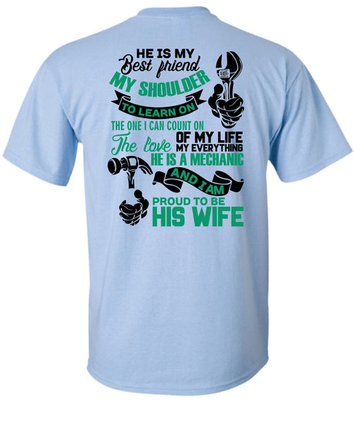 Proud To Be His Wife T Shirt, I Love Wife T Shirt
