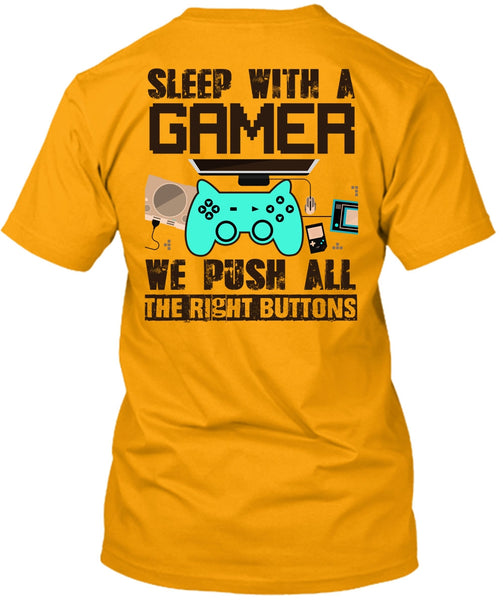 Sleep With A Gamer T Shirt, I Love Gaming T Shirt