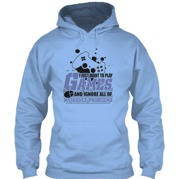 I Just Want To Play Games T Shirt, Coolest Gamer T Shirt