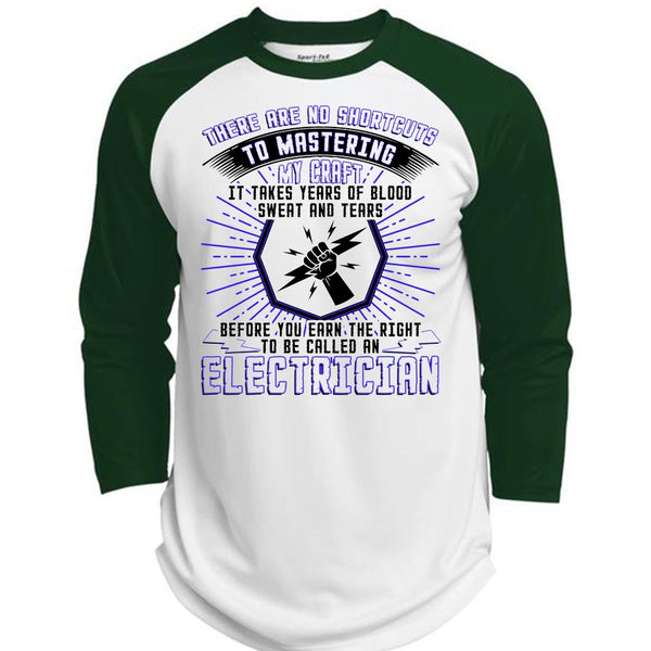To Be Called An Electrician T Shirt, I Love Electrician T Shirt, Awesome T-Shirts  (Polyester Game Baseball Jersey)