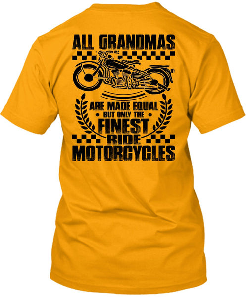 Finest Ride Motorcycles T Shirt, I Love Biker T Shirt