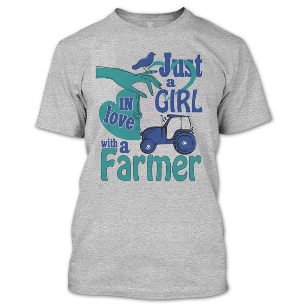 Just A Girl T Shirt, Coolest Farmer T Shirt