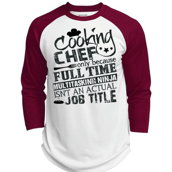 Cooking Chef T Shirt, I Love Cooking T Shirt, Awesome T-Shirts  (Polyester Game Baseball Jersey)