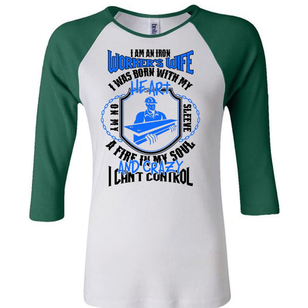 I Am An Ironworker's Wife T Shirt, I Love Ironworker T Shirt, Awesome T-Shirts