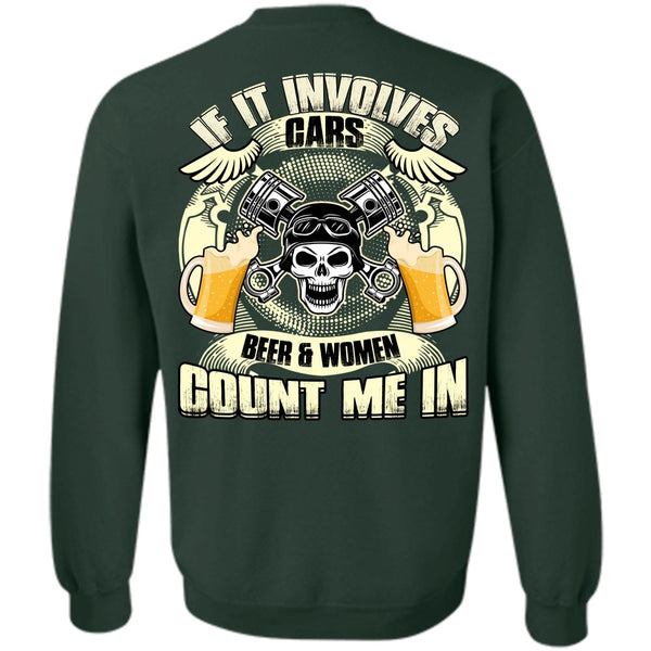 I Love Mechanic T Shirt, Beer And Women Sweatshirt