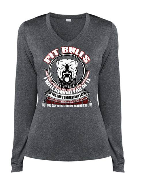 Pit Bulls Do Have A Voice T Shirt, My Favorite T Shirt