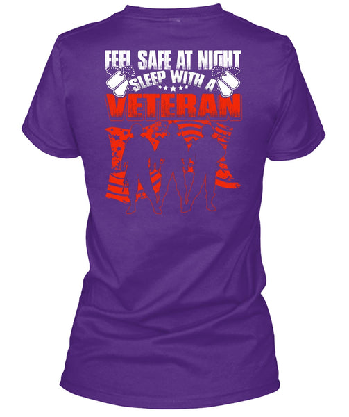 Sleep With A Veteran T Shirt, Being A Veteran T Shirt