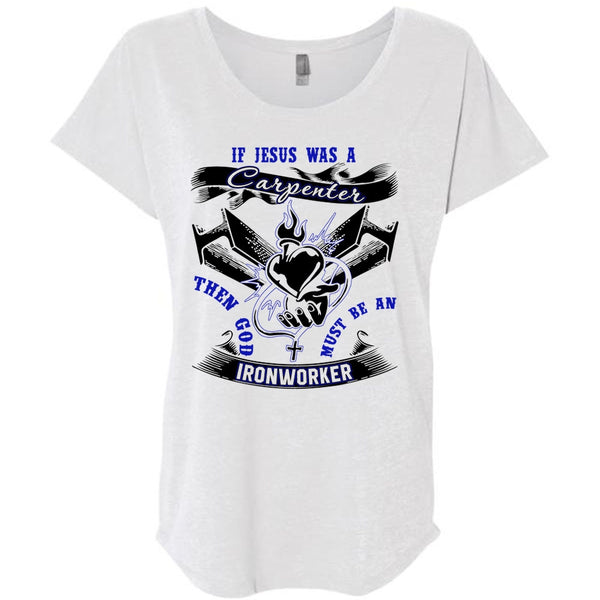God Must Be An Ironworker T Shirt, I Love Ironworker T Shirt, Awesome T-Shirts