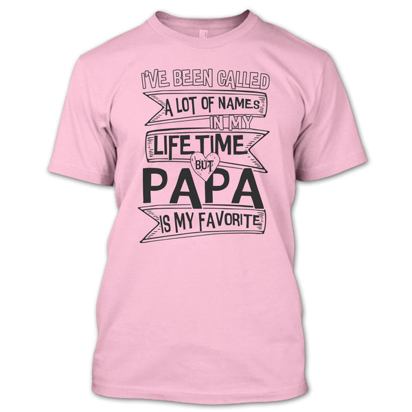 Papa Is My Favorite Peple T Shirt, Father's Day Gift T Shirt