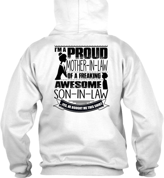 I'm A Proud Mother In Law T Shirt, I Love Mom T Shirt