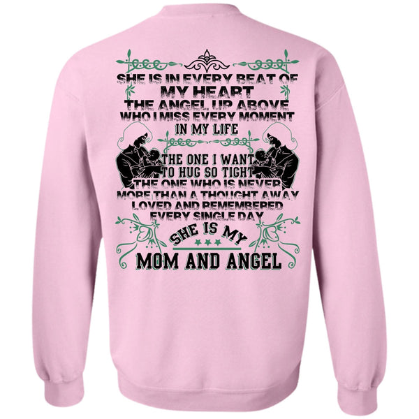 Being A Mom T Shirt, She Is My Mom And Angel Sweatshirt