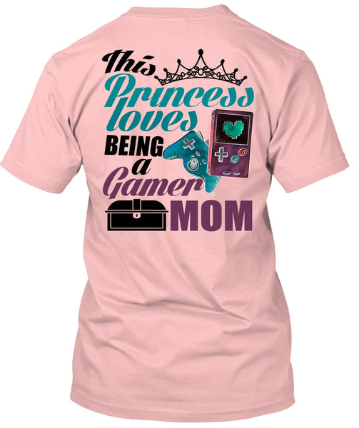 This Princess Loves T Shirt, I Love Gamer T Shirt