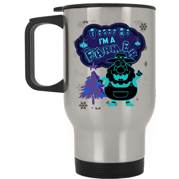 Funny Christmas Gift For Farmer Travel Mug, I'm A Farmer Mug