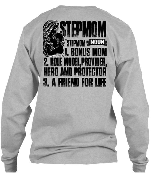 Step Mom T Shirt, I Love Mom T Shirt
