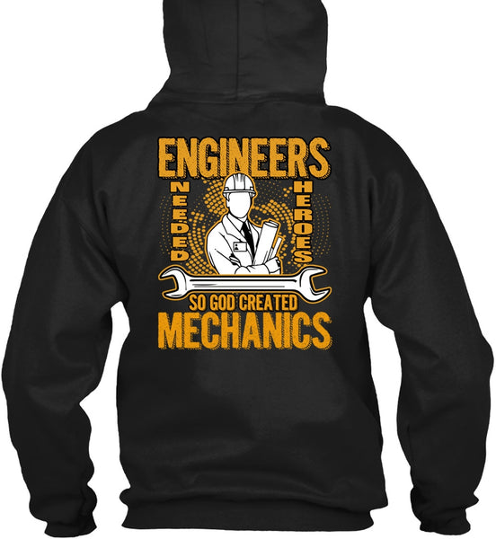 God Created Mechanics T Shirt, I Love Mechanic T Shirt