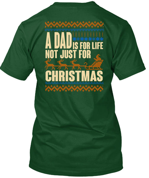 A Dad Is For Life Not Just For Christmas T Shirt, This Girl Loves Christmas T Shirt