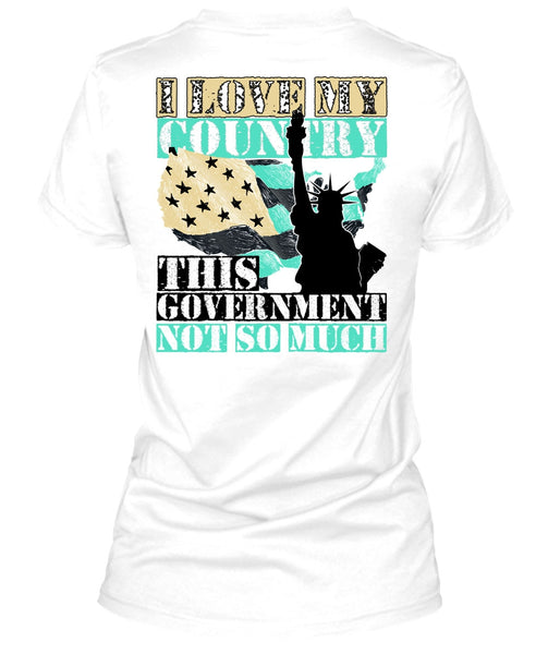 I Love My Country T Shirt, I Love Veteran T Shirt