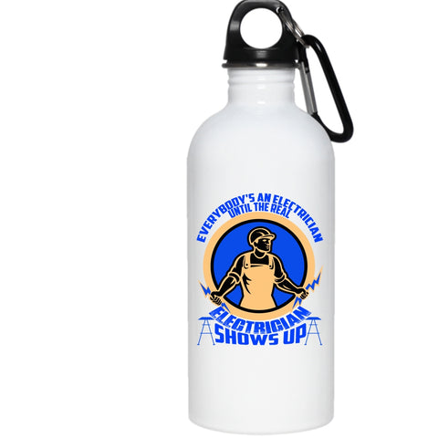 A black t-shirt with the shopify logo