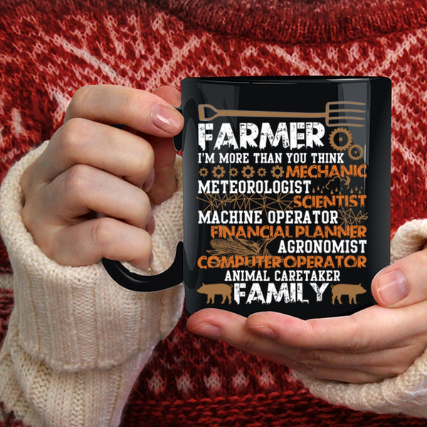 Farmer Coffee Mug, Animal Caretaker Family Coffee Cup