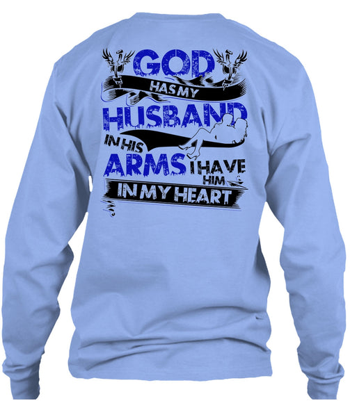 God Has My Husband T Shirt, I Love Husband T Shirt