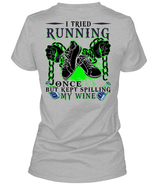 I Tried Running T Shirt, I Love Running T Shirt