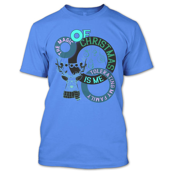 The Magic Of Christmas Is Me T Shirt, Coolest Merry Christmas T Shirt