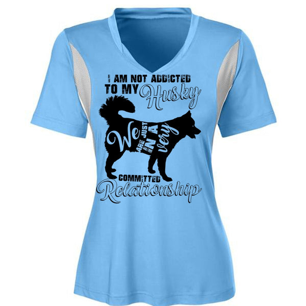 I Am Not Addicted To My Husky T Shirt, I Love Dog T Shirt, Awesome T-Shirts