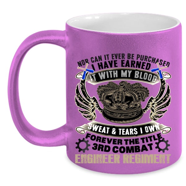 Awesome Engineers Coffee Mug, 3rd Combat Engineer Regiment Accent Mug
