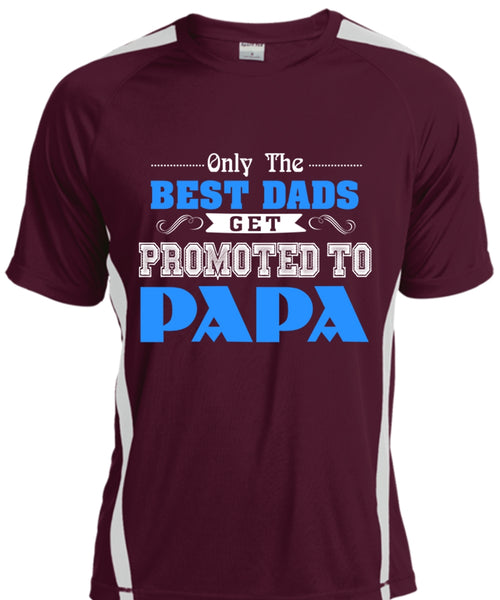 Only The Best Dads Get Promoted To Papa T Shirt, Being A Papa T Shirt, Father's Day T Shirt