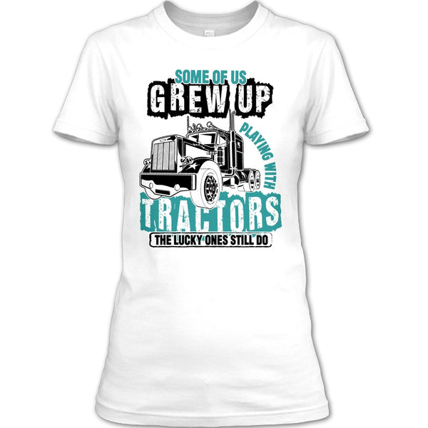 Playing With Tractor T Shirt, I Love Tractor T Shirt