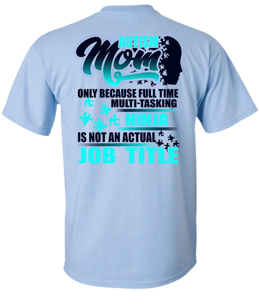 Autism Mom T Shirt, I Love Mom T Shirt