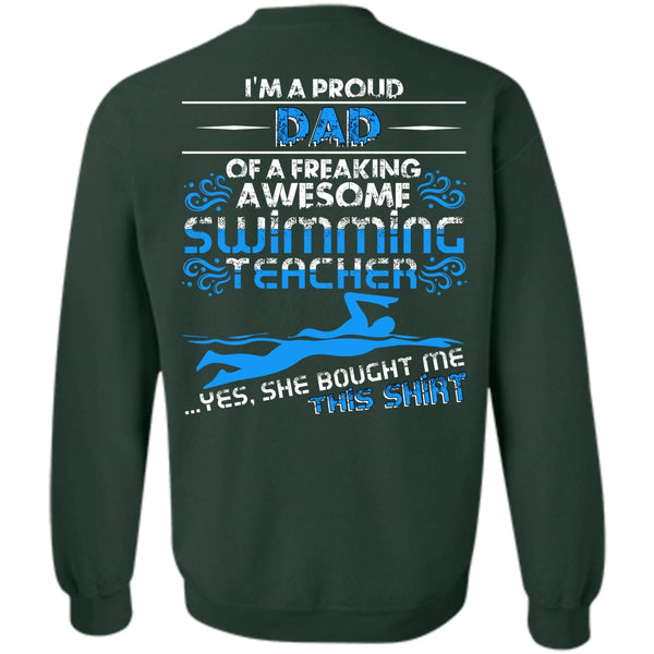 Swimming Teacher T Shirt, I Love Swimming Sweatshirt