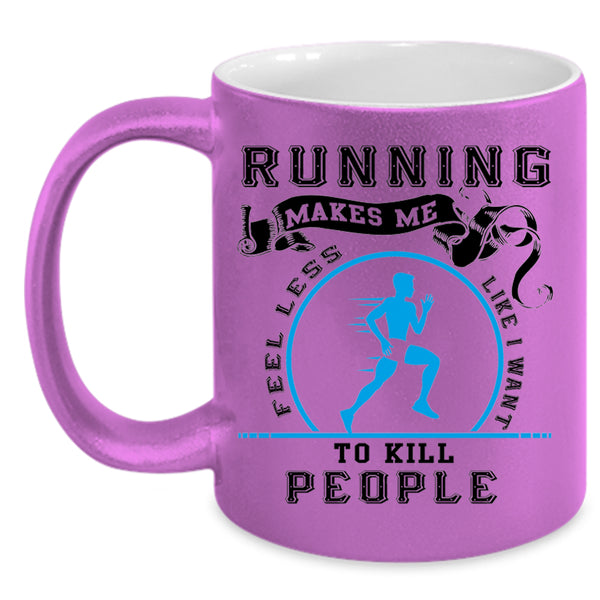 Cool Gift For Runner Coffee Mug, Funny Running Accent Mug
