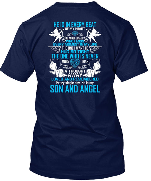 Beat Of My Heart T Shirt, Son And Angel T Shirt