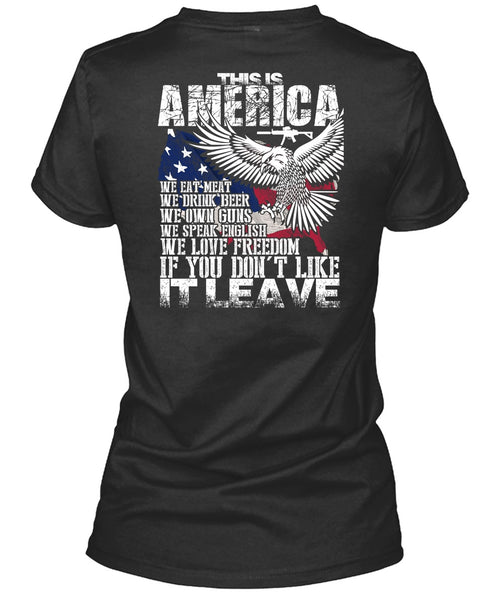 This Is America T Shirt, We Eat Meat T Shirt