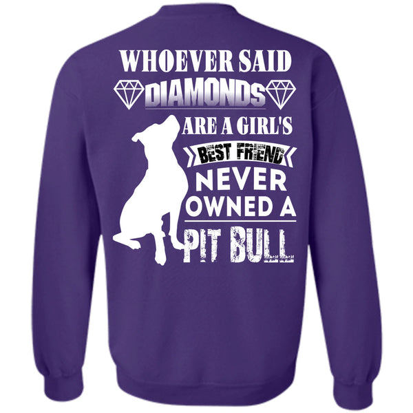 Never Owned A Pit Bull T Shirt, I Love Dogs Sweatshirt