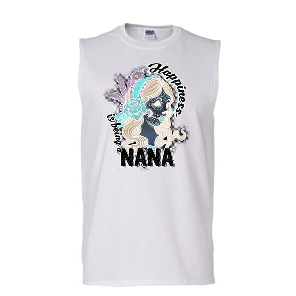 A black t-shirt with the shopify logo