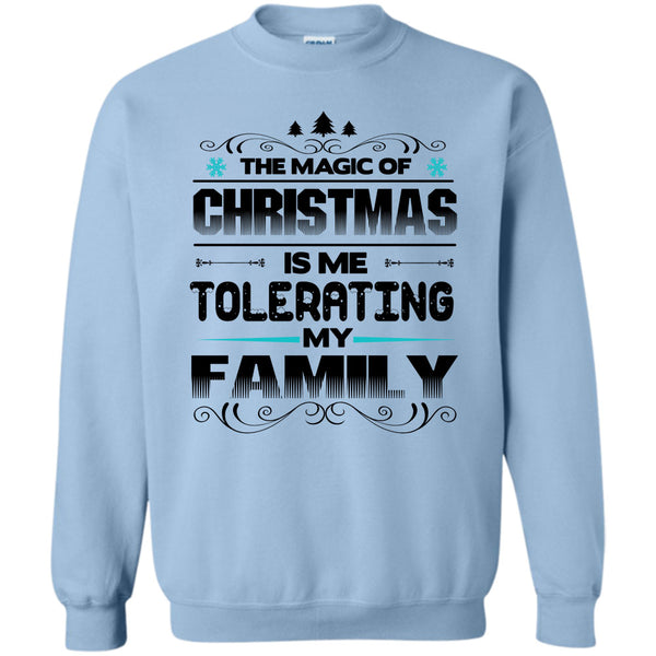 Coolest Merry Christmas T Shirt, The Magic Of Christmas Sweatshirt