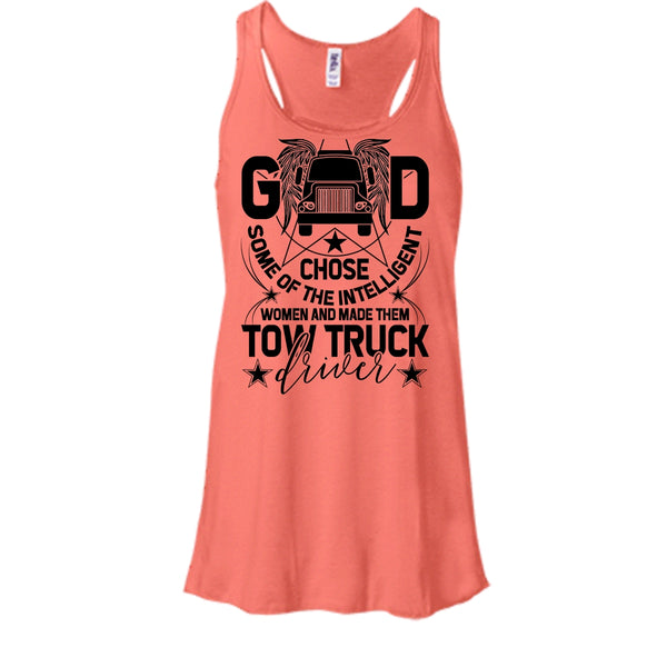 The Intelligent Women T Shirt, Tow Truck Driver T Shirt, Awesome t-shirts