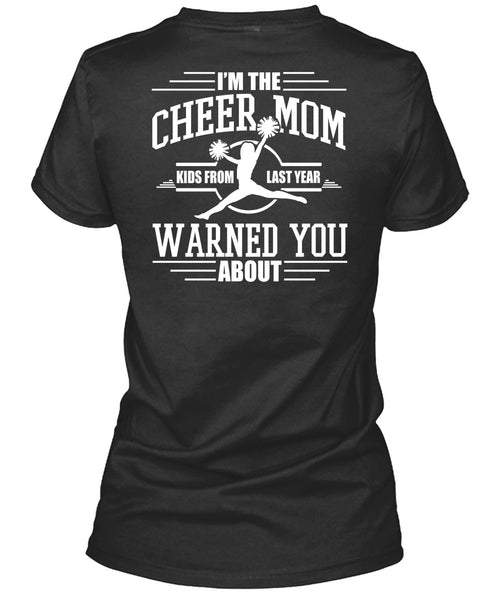 I'm The Cheer Mom T Shirt, Being A Cheer Coach T Shirt