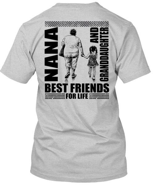 Nana And Granddaughter Best Friend T Shirt, I Love Nana T Shirt
