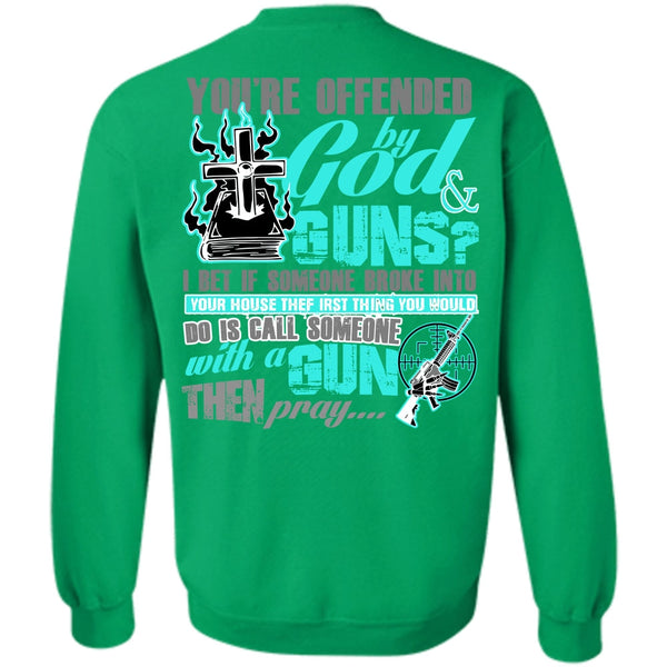 I Love Gun T Shirt, God And Guns Sweatshirt