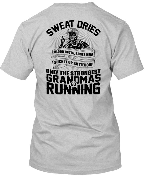 Grandmas Go Running T Shirt, I Love Nana T Shirt