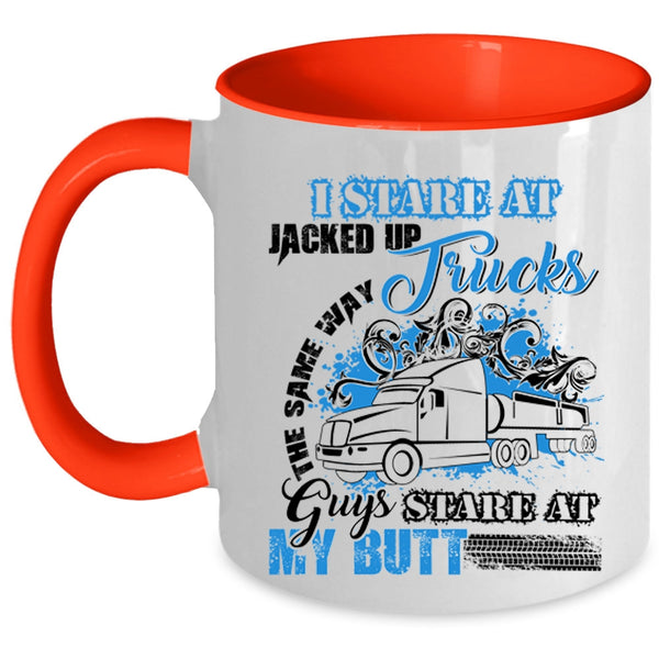 Cool Gift For Trucker Coffee Mug, Trucks Accent Mug