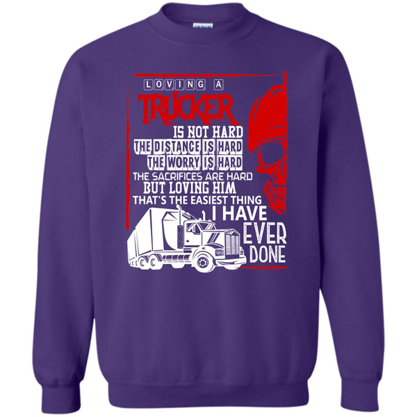 I Love My Trucker T Shirt, Coolest Trucker Sweatshirt