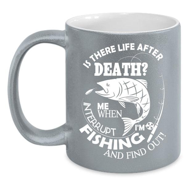I'm Fishing Coffee Mug, Funny Fishing Coffee Cup