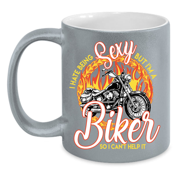 I'm A Biker Coffee Mug, Cool Gift For Biker Coffee Cup