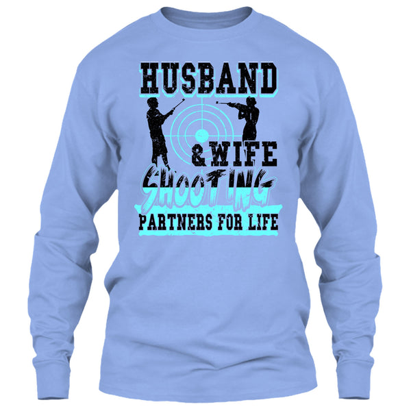 Husband & Wife T Shirt, Coolest Shooting Partners T Shirt